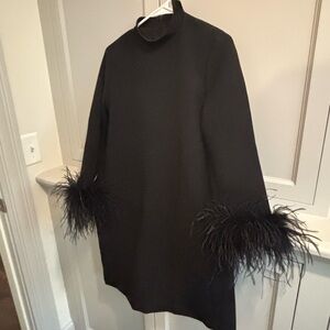 Tuckernuck black feather mod Ellie dress